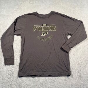 Purdue Team Store Boilermakers Long Sleeve‎ T-Shirt College Graphic Top Kids L